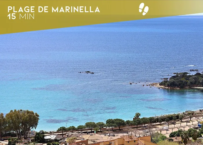 Acula Marina - Mer, Maquis Corse - T4 Lumineux